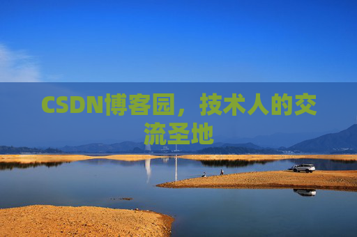 CSDN博客园，技术人的交流圣地